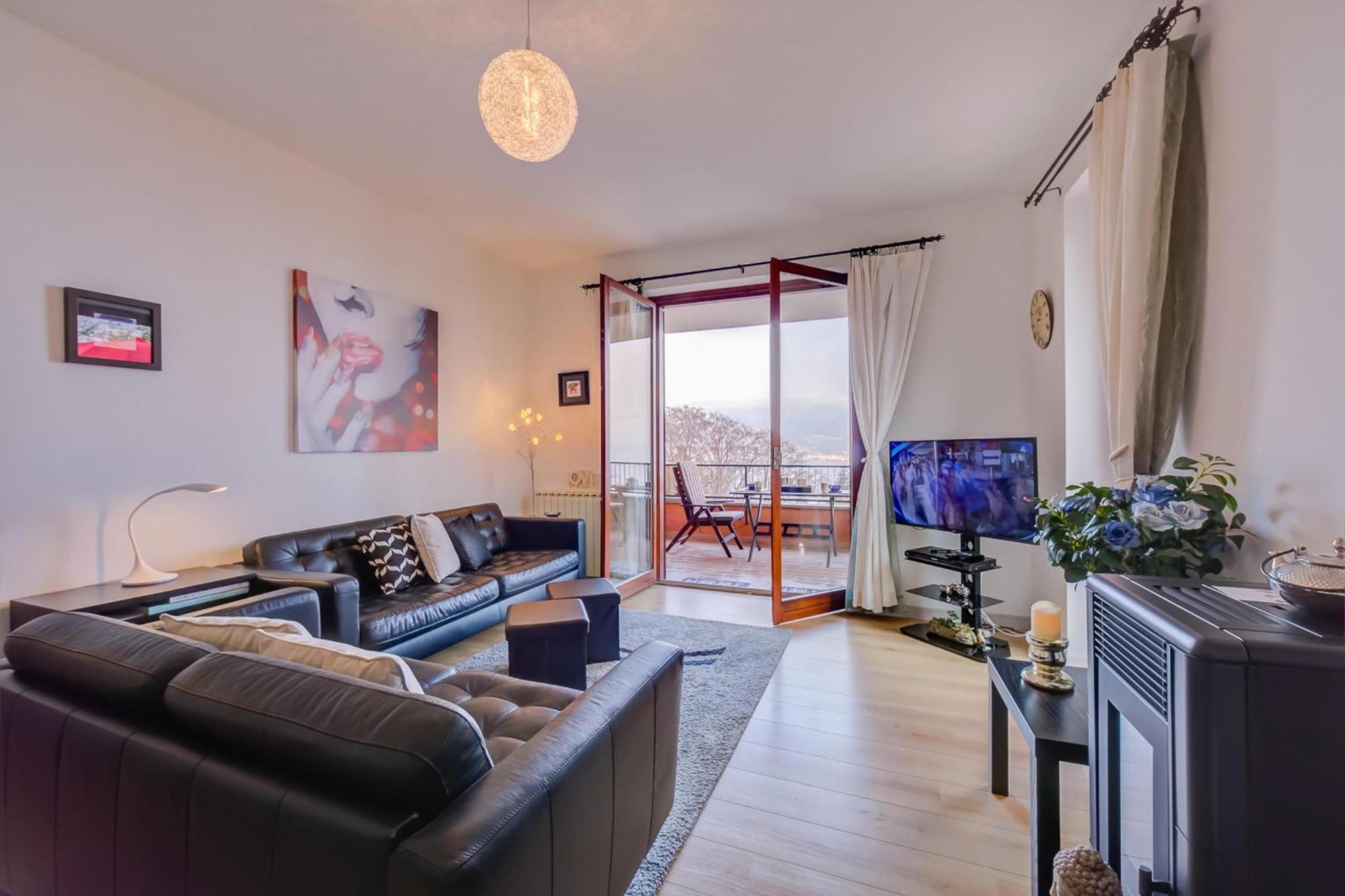 Appartement La Bellavista Penthouse à Stresa Extérieur photo